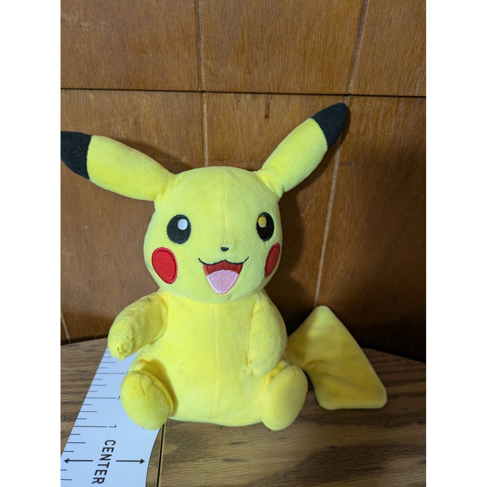 Pokemon Pikachu Plush 8 Inch Stuffed Animal Yellow Electric Type Toy